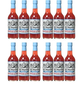 Mr Fitzpatricks Rhubarb & Rose No Added Sugar Cordial Non-Alcoholic Drink 500ML - Picture 1 of 5