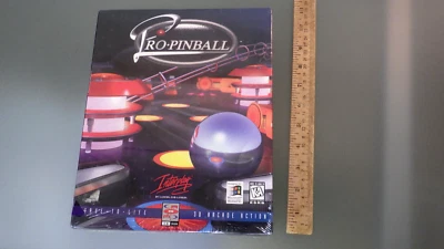 Vtg 1996 PC Video Game Software Pro-PINBALL Arcade SEALED Big Box NEW - Image 1 of 4