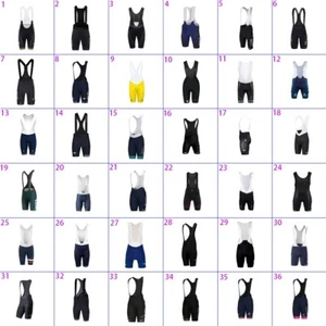 Mens 2025 Cycling Team Bib Shorts Summer Bike Pants Bicycle Bottoms bib pants - Picture 1 of 76