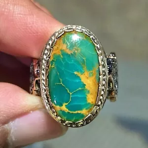NESYABUR, IRAN TURQUOISE RING - Picture 1 of 4