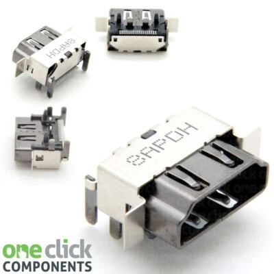 Conector enchufe conector enchufe conector de enchufe de puerto HDMI con consola Microsoft XBOX One X de repuesto