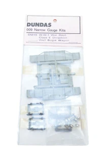 DUNDAS DM19 WW1 WAR DEPT . CLASS E DROP DOOR WELL BOGIE WAGON OO9 - Picture 1 of 4