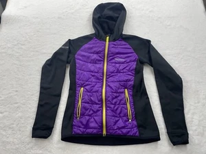 Marmot Womens Size XS Vintage Polartek Fleece Softshell Jacket - Purple/Black - Picture 1 of 14