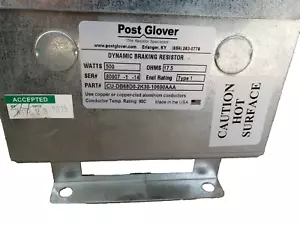 DYNAMIC CU-DB68D0-2K30-10600AAA - BRAKING RESISTOR 500 Watts 17.5 OHMS - Picture 1 of 4