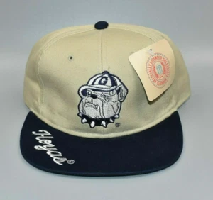 Georgetown Hoyas Vintage Schriftzug Krempe Strapback Cap Mütze - Neu mit Etikett - Bild 1 von 7