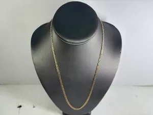 14k Two Tone Gold Chain *READ DESCRIPTION* Length: 22 Inches - Picture 1 of 11