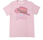 T-shirt chapeau de cow-boy country rose Barbie