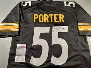 Joey Porter Sr Pittsburgh Steelers Signed Autographed Pro Style Custom Jersey - Picture 1 of 3