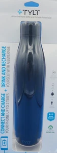 LOT OF 10 - TYLT All-In-One Water Bottle & Portable Power Bank (5700mAh) - Black - Picture 1 of 1