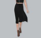 & OTHER STORIES Women's Black Pockets Front Spilt Midi Skirt Size 36 UK 10 US 6