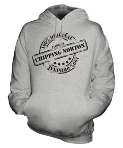 MADE IN CHIPPING NORTON UNISEX HOODIE HERREN DAMEN GESCHENK WEIHNACHTEN GEBURTSTAG - Bild 1 von 1
