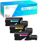 Lot Toner Cartridge for Dell 1250 1250C 1350 1350CNW 1355 1355CN 1355CNW