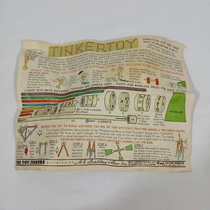 Vintage 1959 Tinkertoy Set Direction Idea Book Instructions - Picture 1 of 12