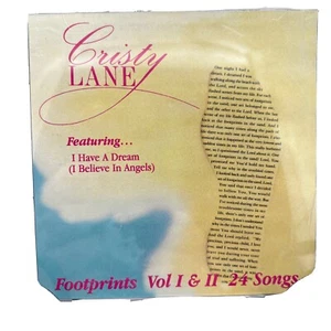 Footprints in the Sand, Vols. 1-2 by Cristy Lane (CD, Jun-2003, Christian - Picture 1 of 8