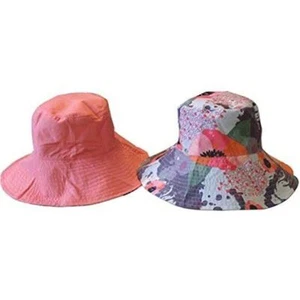 Sun Lily Beach Fashion Flips Reversible Sun Hat with Tote in 3 Color Choices - Picture 1 of 6