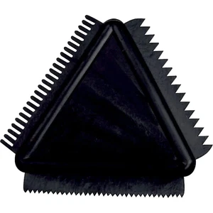 Creativ Rubber Texture Combs, black, size 9 cm, 1 pc - 10463 - Picture 1 of 2