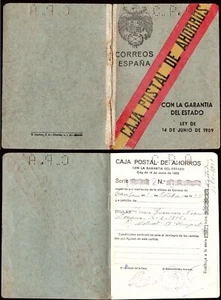 España - 1944 - Caja Postal de Ahorros - Libreta 32 páginas - Picture 1 of 1
