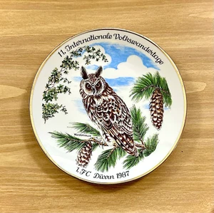 Plate ~ 11. Inter. Volks. ~ 7.5" ~ Collectible ~ Colorful ~ Unique ~ !L🟢🟢K! - Picture 1 of 2