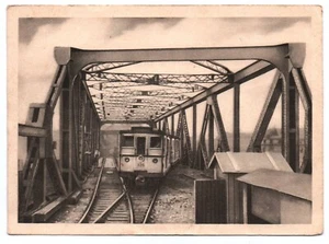Cartolina Berlino triangolo ferroviario S-Bahn 1948 circa - Foto 1 di 2