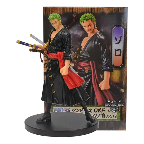 7.5" One Piece Roronoa Zoro PVC Action Figure Collection Model Toys Gifts Cover