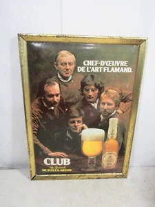 Vintage 1960s Rob Otten Club La Speciale De Stella Artois Beer Sign Brussels  - Picture 1 of 6