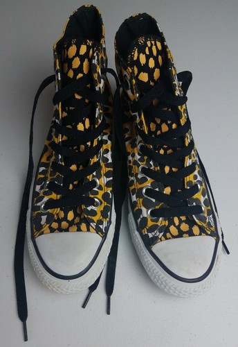 Converse Chuck Taylor All Star High Top Cheetah Sneaker da donna taglia US 6