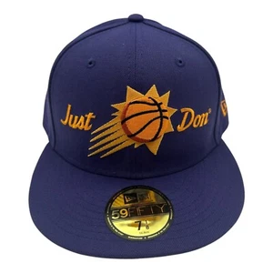 New Era x Just Don Phoenix Suns Hat Cap 7 1/8 Purple 59Fifty NBA Basketball - Picture 1 of 8