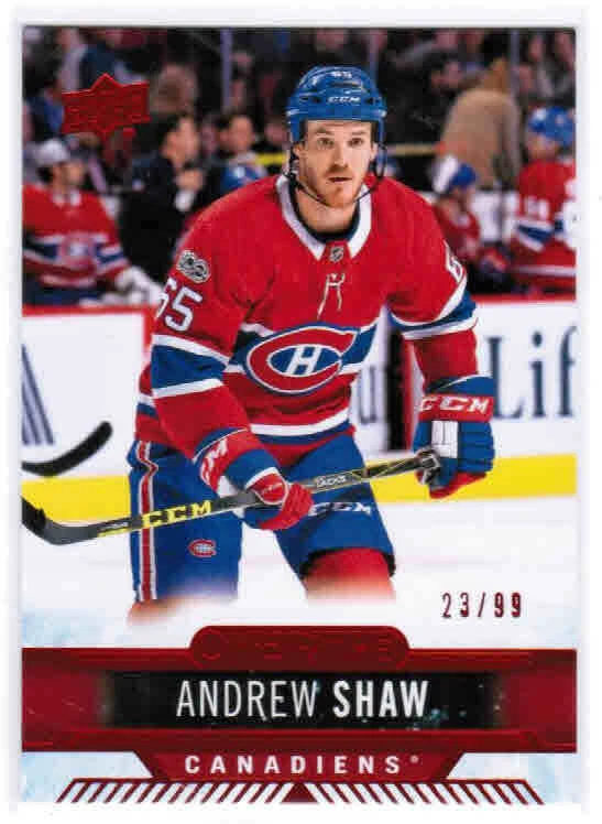 17/18 UD OVERTIME WAVE 3 BASE/ROOKIE RED PARALLEL CARDS 121-180 U-Pick From List - Image 1 of 1