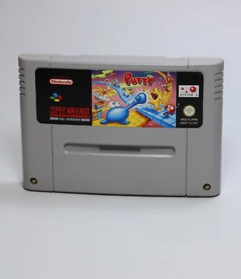 SUPER PUTTY für Nintendo SNES Super ohne OVP ohne Anleitung  Spiel Game - Bild 1 von 2