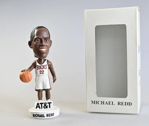 2007 Milwaukee Bucks Michael Redd Bobblehead In Box Cover