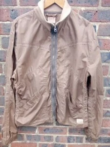 REPLAY MENS BROWN LIGHTWEIGHT BOMBER JACKET SIZE XXL - Picture 1 of 3
