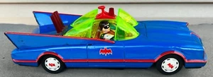 Vintage 1960s Tin ASC BATMOBILE Japan battery operated (brake lights works) - Picture 1 of 11