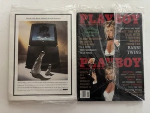 2 Playboy Issues January + December 1993- Both VG Condition - One still sealed - Picture 1 of 6