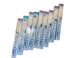 NEU 9 SET Vintage 96 & 00 Oral B Advantage Zahnbürsten 35 Soft Control Grip NEU - Bild 1 von 4