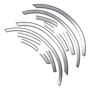 Polished Wheel Well Accent Trim 12pcs (fits: 2018-2020 Ford F-150) - Picture 1 of 4