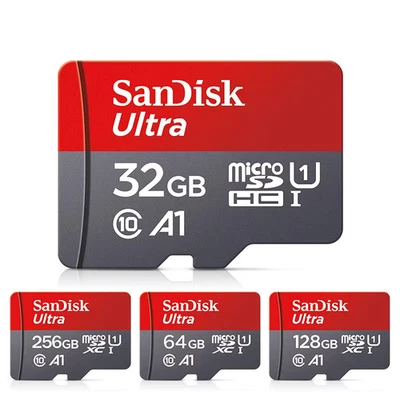 Scheda di memoria Sandisk originale 128 GB 64 GB 32 GB TF scheda micro SD - Immagine 1 di 4