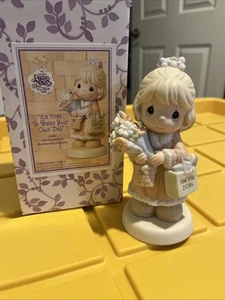Vintage Precious Moments Its Time to Bless Your Own Day Enesco in Box Mint 2002 - Picture 1 of 1
