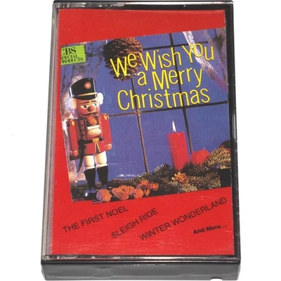 We Wish You A Merry Christmas (Cassette Tape 1977) Holiday Music PLAY TESTED - Image 1 of 4