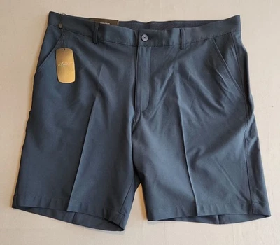 Pantalones Cortos Greg Norman Para Hombre Talla 38 Azul Marino Pantalones Rendimiento Elastizados Tiburón NUEVO Foto 1 de 4
