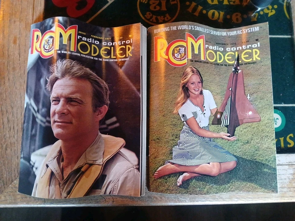RC Modeler Magazine November 1976 & February 1977 - Image 1 of 3