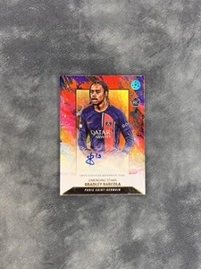 Topps Inception Bradley Barcola RC auto /75 PSG UCC - Imagen 1 de 2