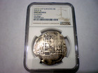 1613-17 Q BOLIVIA 8 REALES COB ANTIQUE SPANISH COLONIAL 8R SILVER COIN