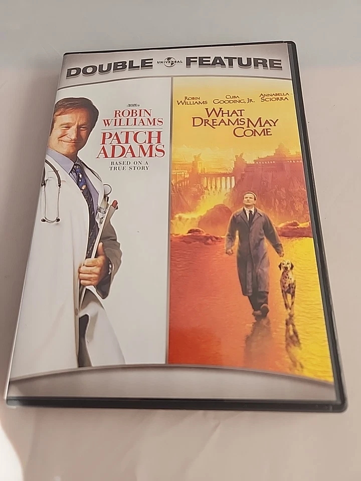 Robin Williams Patch Adam's & What Dreams May Come DVD Double Feature - Image 1 of 4