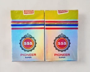 New - Pioneer Super 555 Playing Cards Parksons Cartamundi x2 Lot Deck of Cards - Picture 1 of 7
