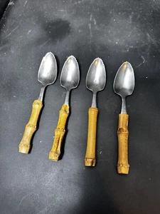 Handmade Japan Stainless Spoons (z45) - Picture 1 of 4