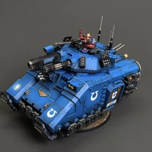 Primaris Repulsor Executioner Ultramarines Marines Espaciales Warhammer 40K Pintado - Imagen 1 de 7