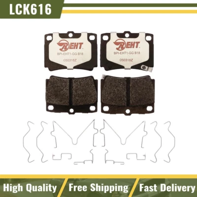 Juego de pastillas de freno traseras de tecnología híbrida para Mitsubishi Montero Sport 1997-2004 Foto 1 de 3