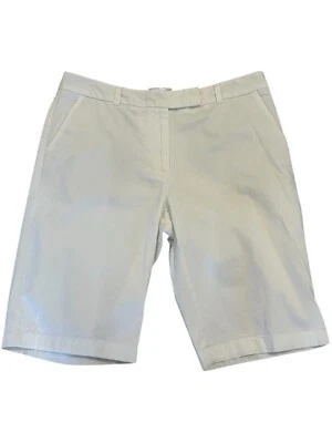 Covington Stretch Woman’s White Bermuda Shorts Size 14 13in Inseam Walking Short - Image 1 of 4
