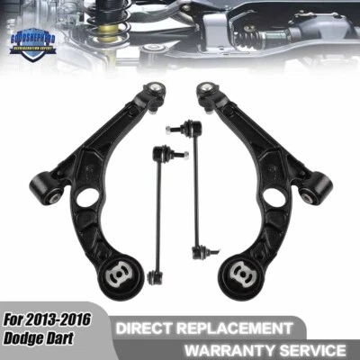 Brazos de control inferiores delanteros + barras estabilizadoras eslabón final para Dodge Dart 13-16 1,4 2,0 2,4 L Foto 1 de 4
