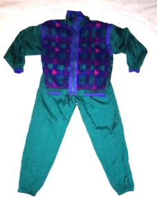 Vintage 80s ACTIVE STUFF Petite M Tracksuit Pants & Jacket, Activewear Casual - Picture 1 of 8